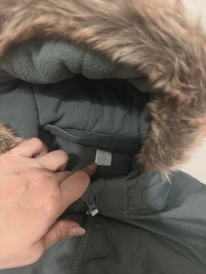 Çocuk Kürklü Kar Tulumu - Görsel 2