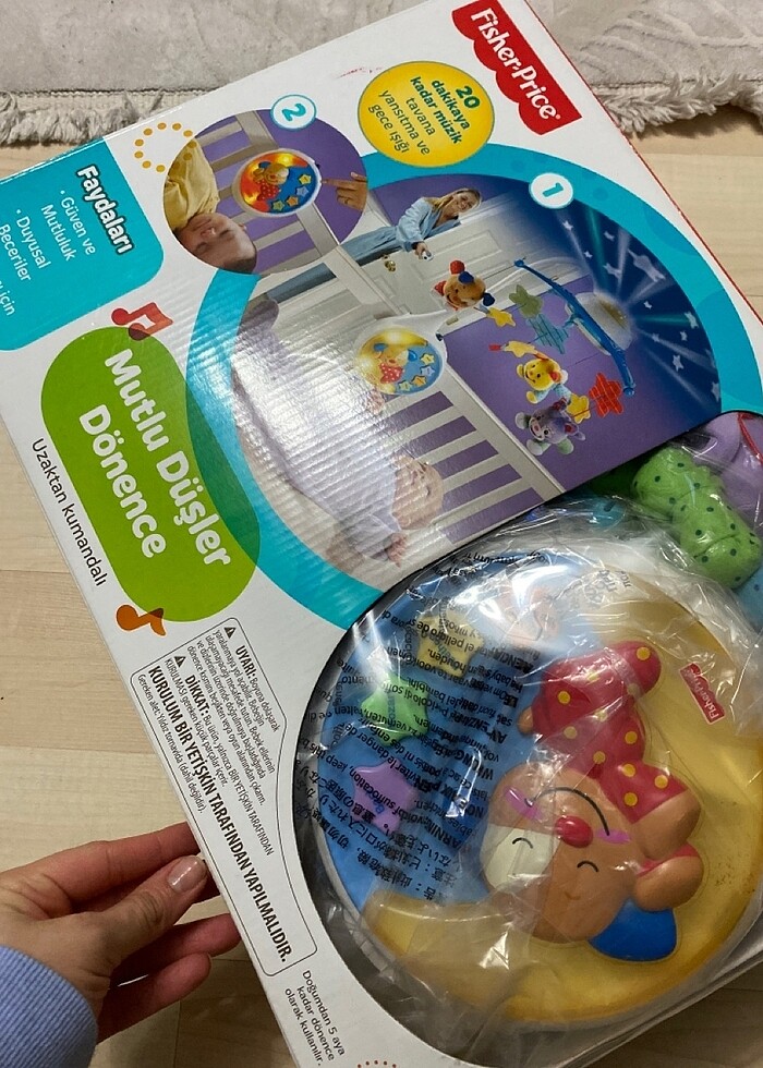 Fisher Price Mutlu Düşler Dönence - Görsel 4
