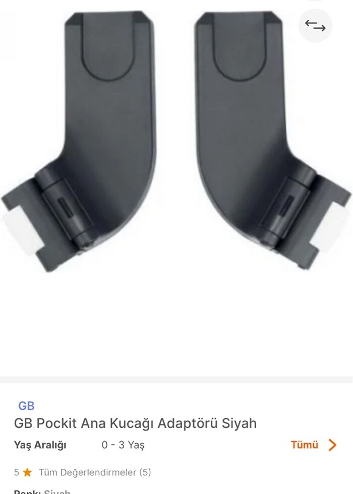 GB Pockit Ana Kucağı Adaptörü - Görsel 2