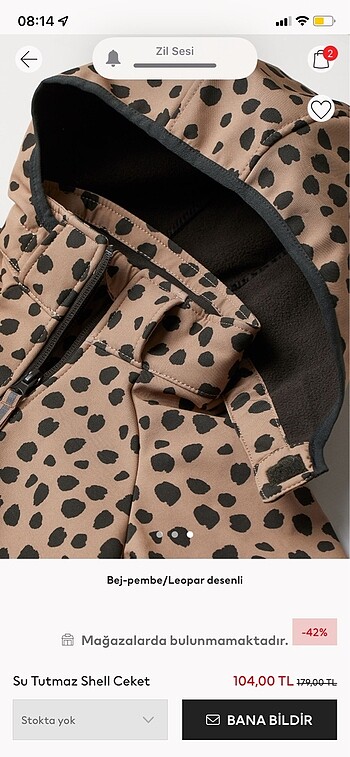 Su Tutmaz Shell  ceket - Görsel 3