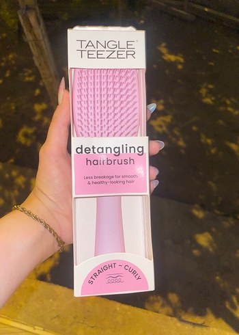 Pembe Tangle Teezer Saç Fırçası