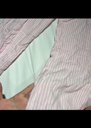 Mor Düğmeli Salaş Midi Kadın Pantolon - Görsel 6