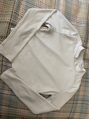 Fitilli uzun kollu crop