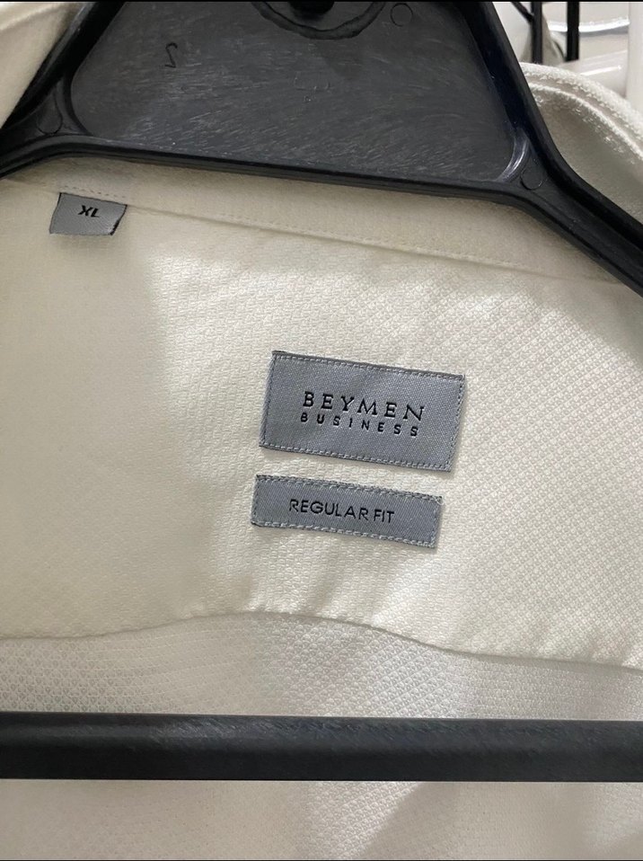 #Beymen Beyaz Pamuklu Uzun Kollu Gömlek - Görsel 3