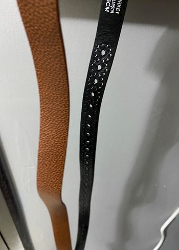 İki adet Defacto Deri Tokalı Kadın Kemer - Görsel 3