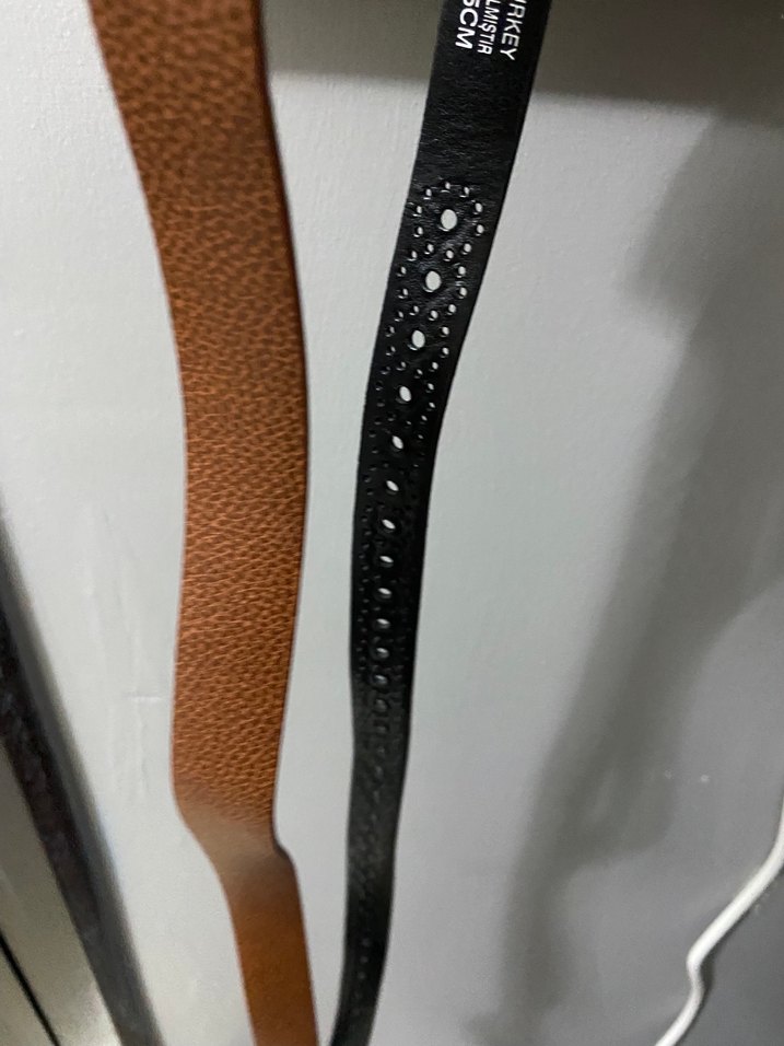 İki adet Defacto Deri Tokalı Kadın Kemer - Görsel 3