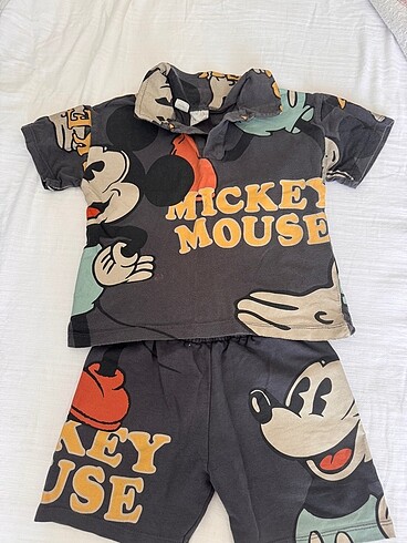 Zara alt mıckey mouse alt üst takım