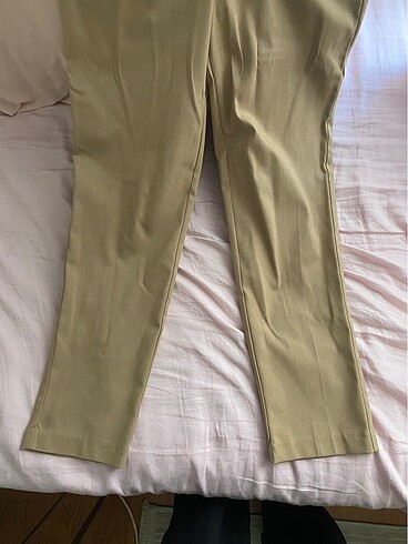34 Beden camel Renk Zara Kumaş Pantolon