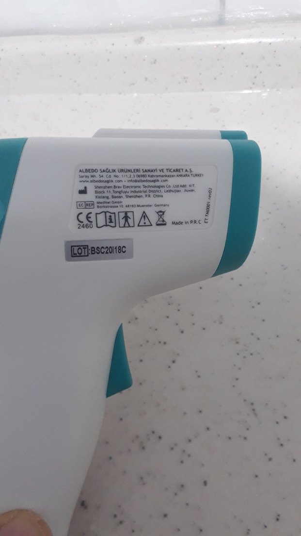 Dodo Thermo Temassız Tabanca Ateş Ölçer - Görsel 4