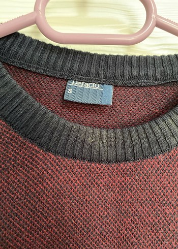 Bordo Erkek Triko Kazak - Görsel 3