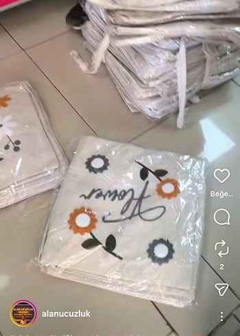 Bohem Çok Renkli Desenli Gri Kırlent - Görsel 2