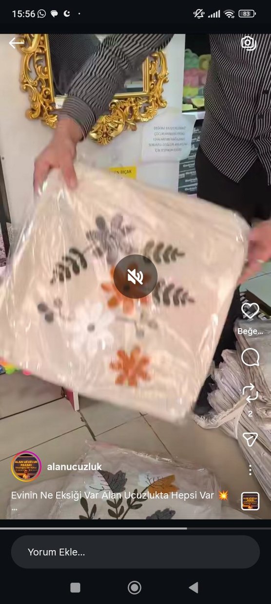 Bohem Çok Renkli Desenli Gri Kırlent - Görsel 4