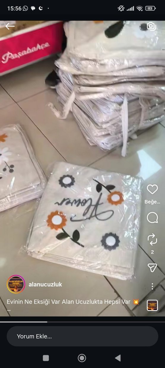 Bohem Çok Renkli Desenli Gri Kırlent - Görsel 2