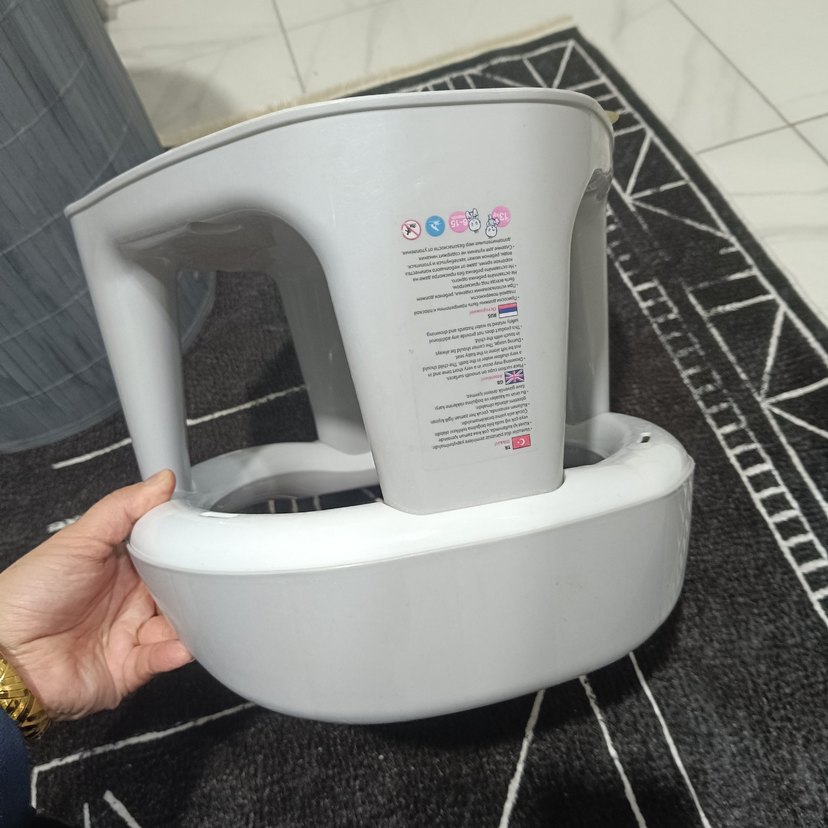 Gri Elelelife Bebek Mama Sandalyesi - Görsel 4