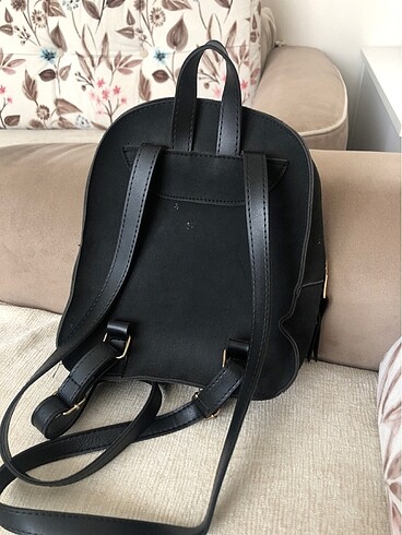 Zara Zara küçük siyah sırt çantası