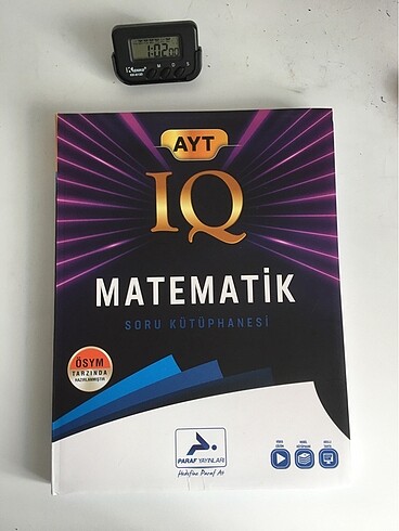 PARAF YAYINLARI IQ AYT MATEMATİK SORU BANKASI