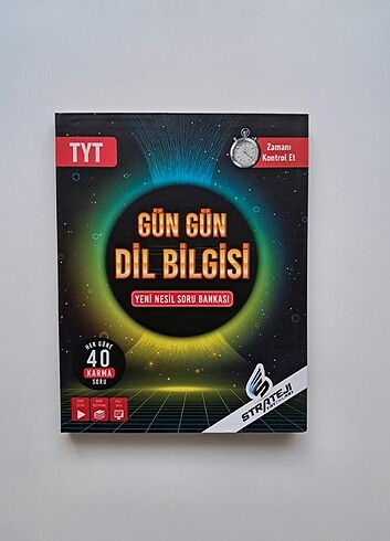 STRATEJİ YAYINLARI TYT GÜN GÜN DİL BİLGİSİ