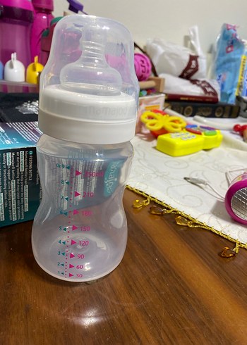 Mamajoo 250 ml Bebek Biberonu - Gri/Beyaz - Görsel 9