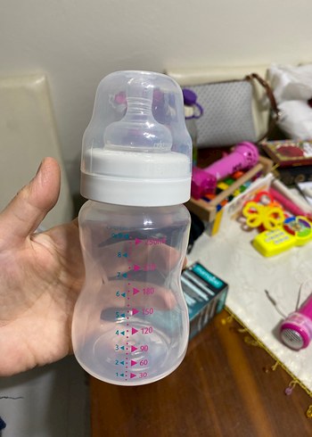 Mamajoo 250 ml Bebek Biberonu - Gri/Beyaz - Görsel 7