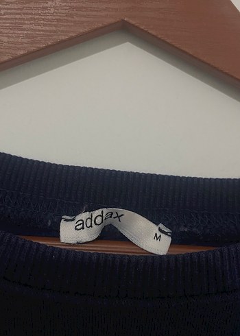 Addax Georgetown Baskılı Mavi Kadın Sweatshirt