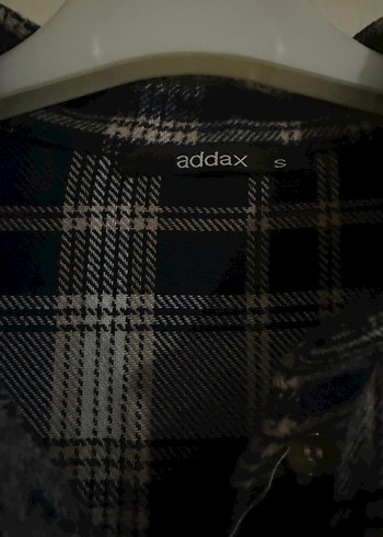 Gri Ekoseli Uzun Kollu Kadın Gömlek - Görsel 3