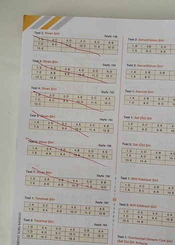  Beden AYT Edebiyat Soru Bankası Bilgi Sarmal.