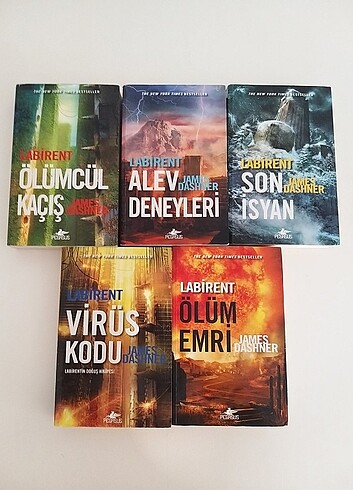 Labirent serisi 5 kitap 