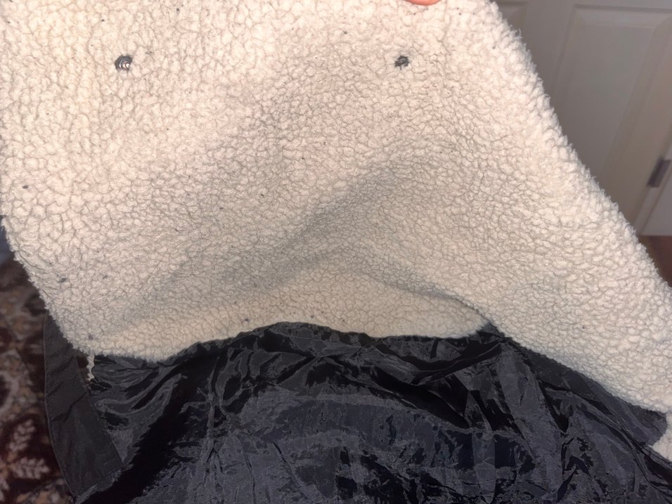 Siyah Kadın Midi Boy Sıcak Kış Montu - Görsel 3