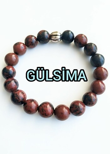 Diğer OBSİDYEN 10 MM DOĞALTAŞ BİLEKLİK