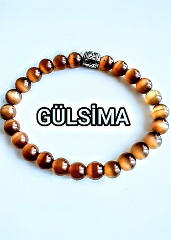 Diğer KEDİ GÖZÜ 8MM DOĞALTAŞ BİLEKLİK