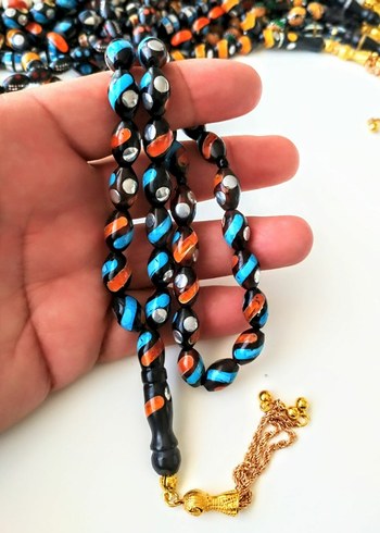 MİNELİ İŞLEMELİ 9 -13,5 MM KUKA TESBİH