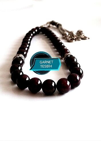  GARNET DOĞALTAŞ 7MM TESBİH