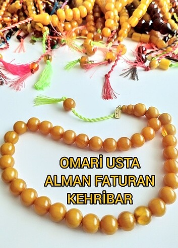 Beden OMARİ USTA FATURAN KEHRİBAR TESBİH