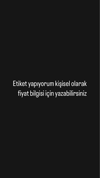 Etiket