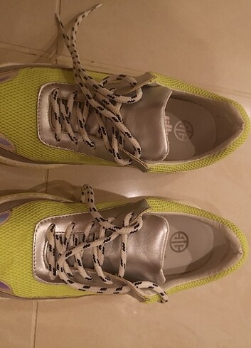 36 Beden gri Renk Elle spor ayakkabı 