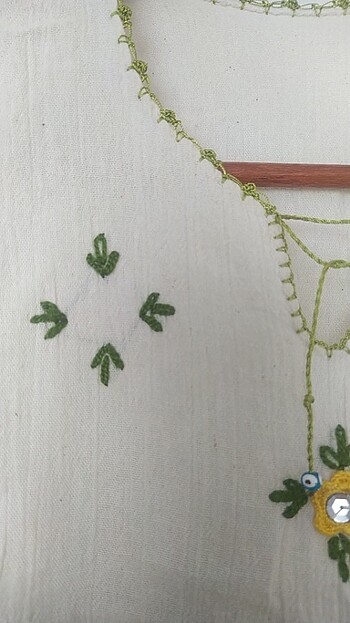 5 Yaş Beden 5 yaş otantik şile bezi elbise