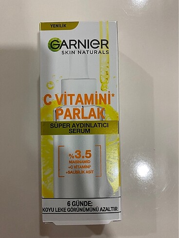 GARNIER LEKE AÇICI C VİTAMİNİ SERUM