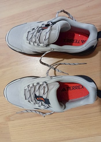 Gri Bağcıklı Erkek Outdoor Ayakkabı - Görsel 8