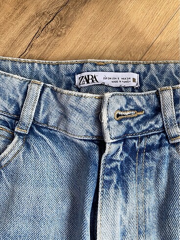 xs Beden Zara z1975 straight jean