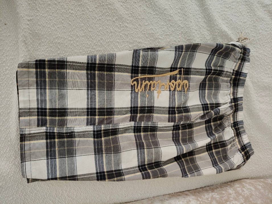 Ekose Desenli Pamuklu Erkek Şort - Görsel 3