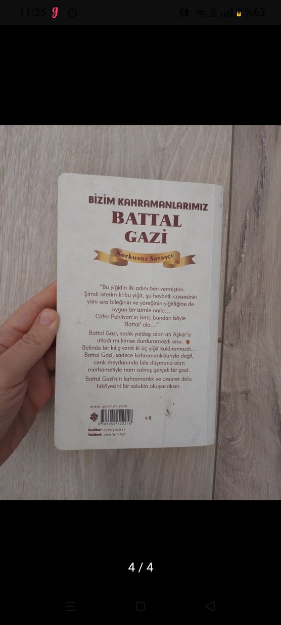 Battal Gazi Korkusuz Savaşçı Tarih Kitabı - Görsel 4