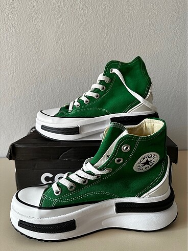 38 Beden yeşil Renk Converse Ayakkabı