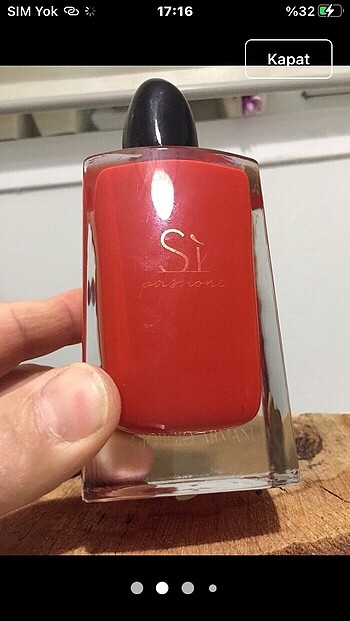 Armani 150 ml orjinal iade garantilidir