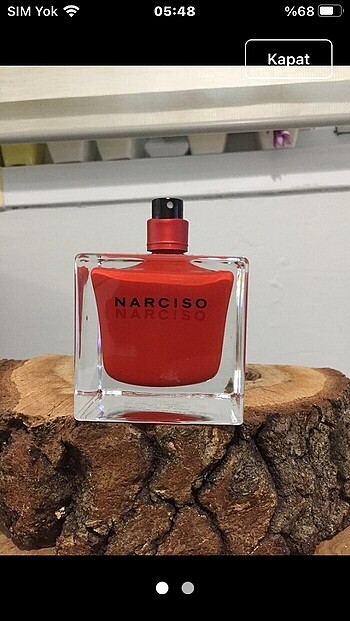 90 ml orjinal iade garantilidir kapaksız