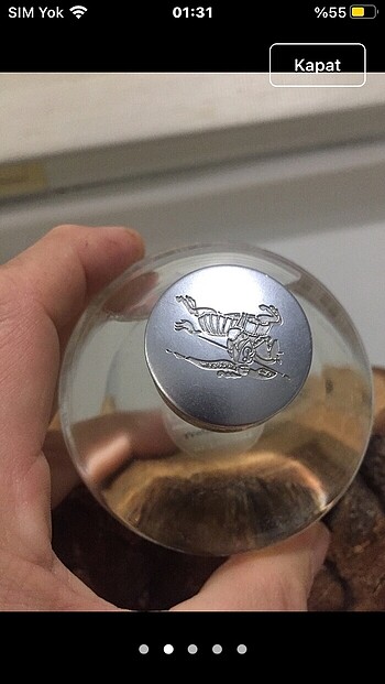 Burberry 100 ml orjinal iade garantilidir