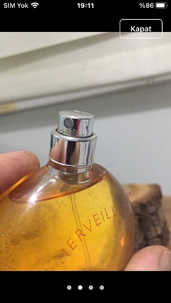Hermes 100 ml orjinal iade garantilidir kapaksız