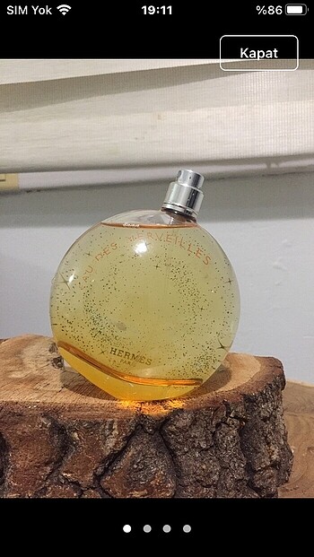 100 ml orjinal iade garantilidir kapaksız