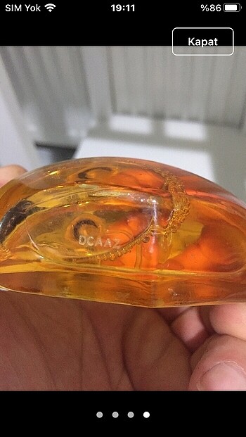  Beden Renk 100 ml orjinal iade garantilidir kapaksız