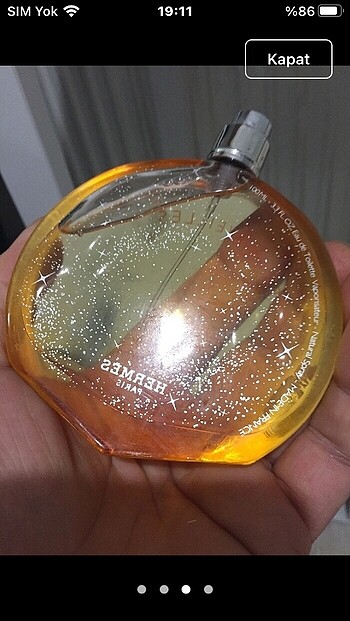  Beden 100 ml orjinal iade garantilidir kapaksız