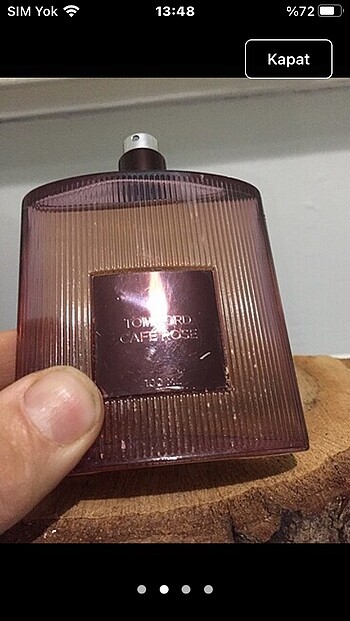 Tom Ford 100 ml orjinal iade garantilidir kapaksız